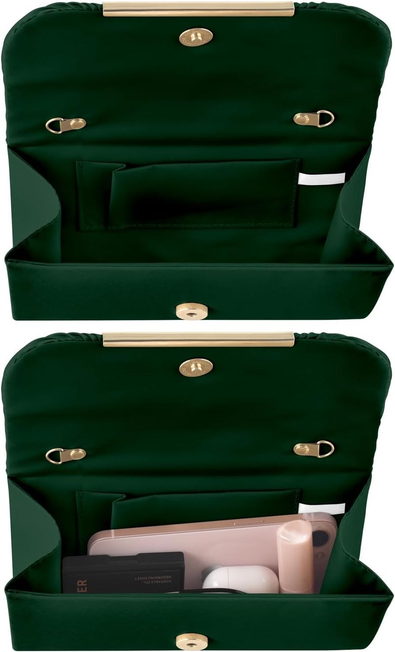 TINDTOP Clutch Purses for Women Evening Handbags for Formal Wedding Party Cocktail Prom Crossbody Shoulder Envelope Bag - Image 4